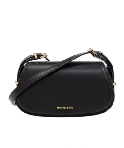 Michael Michael Kors Lydiasmall Flat Crossbody In Black