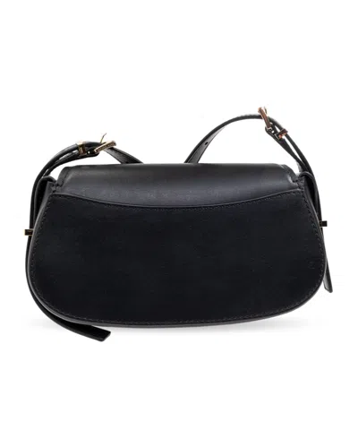 Michael Michael Kors Lydiasmall Flat Crossbody In Black