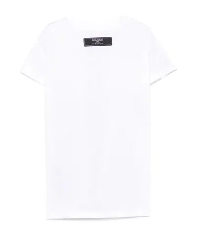 Balmain Graphic-print T-shirt In White
