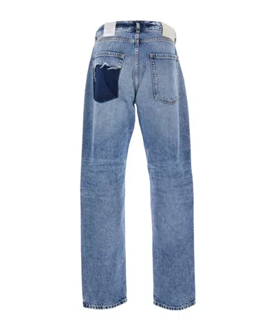 Icon Denim Light Blue Regular Fit Jeans In Blue