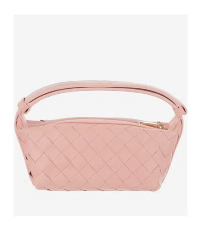 Bottega Veneta Women Mini Wallace Handbag In Pink