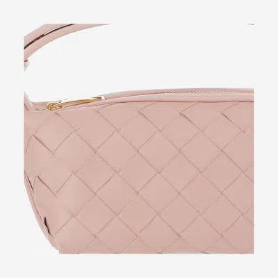 Bottega Veneta Women Mini Wallace Handbag In Pink