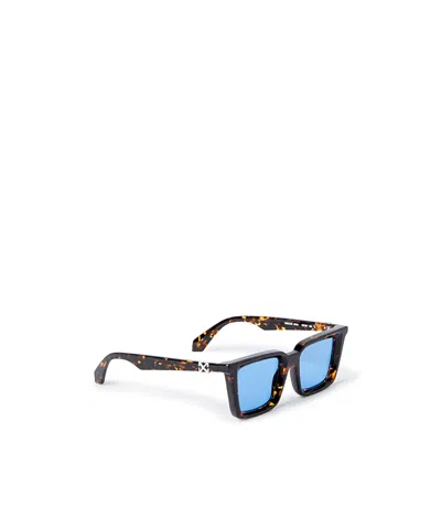 Off-white Square-frame Sunglasses In Blue