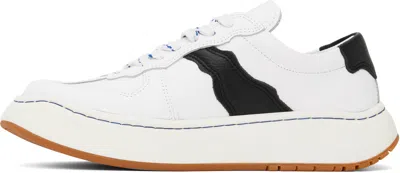 Ader Error White Log Baus Sneakers In White