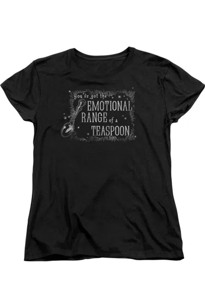Gildan Harry Potter Order Of Pheonix/teaspoon Short Sleeve Womens Tee / T-shirt In Black