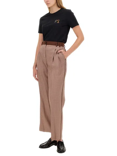 Ps By Paul Smith T-shirt With Logo In Black