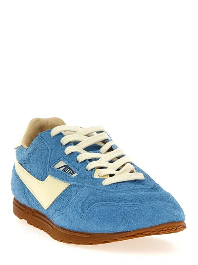 Autry Men's Windspin Low Sneakers In Blue