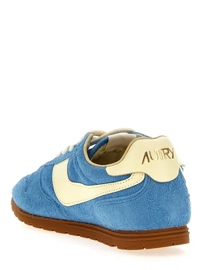 Autry Men's Windspin Low Sneakers In Blue