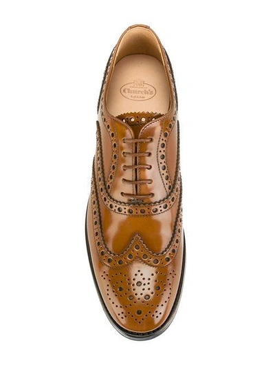 Shop Church's Classic Brogues In Brown