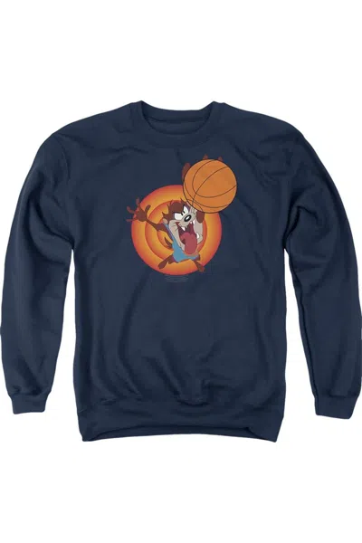 Gildan Space Jam 2 Taz Slam Adult Crewneck Sweatshirt In Blue