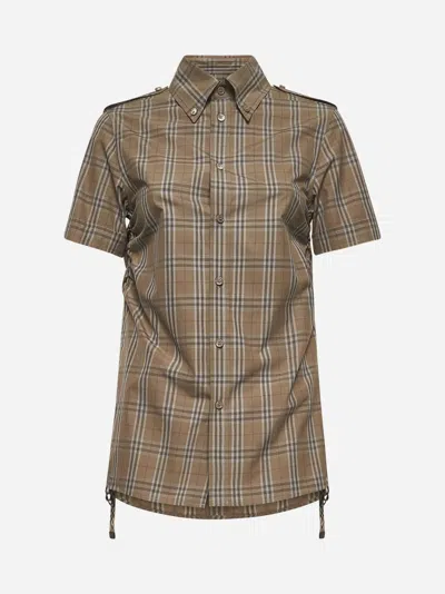 Burberry Slim-fit Check Cotton Shirt