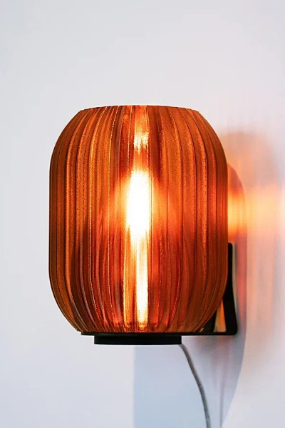Wooj Design X Christopher Merchant Allium Sconce In Amber At Urban Outfitters
