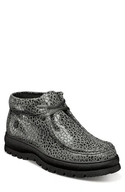 Stacy Adams 2-eye Mid Chukka Boot In Gray Multi