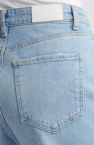 Rails The Sunset High Rise Slim Flare Jeans In Mazarine In Blue Mist