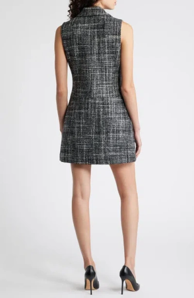 Theory Women's Mela Tailored Tweed Minidress In Black Multi