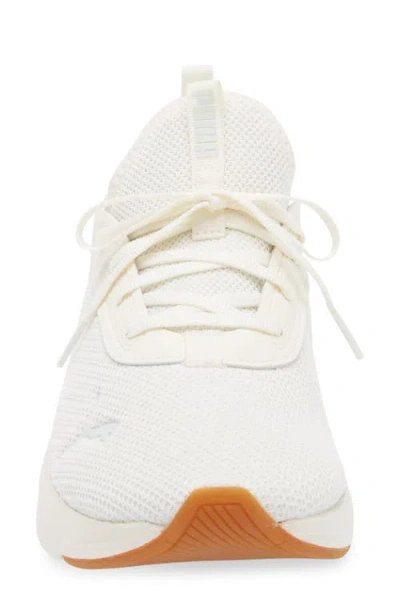 Puma Softride Ruby Luxe Sneaker In Warm White-peaceful Blue-gum