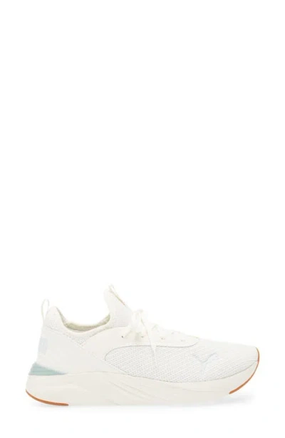 Puma Softride Ruby Luxe Sneaker In Warm White-peaceful Blue-gum