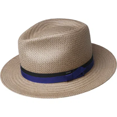 Bailey Anker Straw Hat In Grey