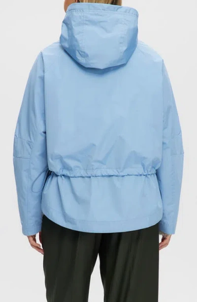 Noize Celina Windbreaker Jacket In Light Blue