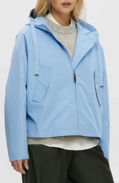 Noize Celina Windbreaker Jacket In Light Blue