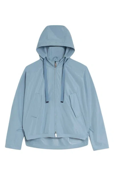 Noize Celina Windbreaker Jacket In Light Blue