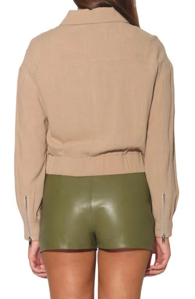 Walter Baker Charlize Jacket In Straw
