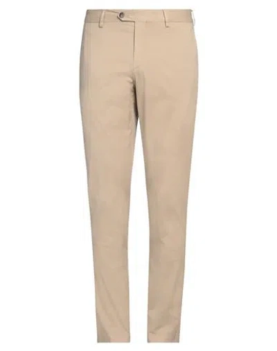 Devore Incipit Man Pants Beige Size 32 Cotton, Elastane In Beige