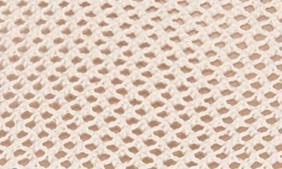 Sanctuary Cotton Open Knit Sweater In Gray