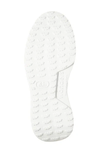 Wonders Perforated Leather Sneaker In White