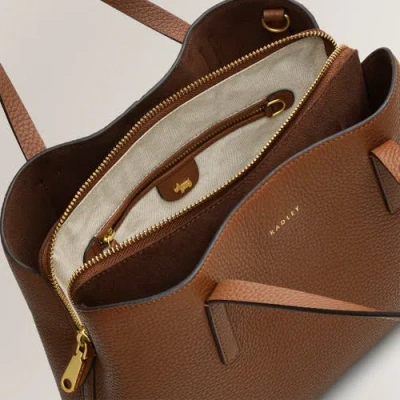 Radley London Dukes Place Medium Ziptop Satchel Bag In Brown