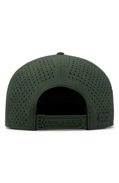 Melin Trenches Icon Hydro Performance Snapback Hat In Green