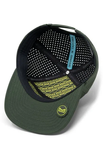 Melin Trenches Icon Hydro Performance Snapback Hat In Green