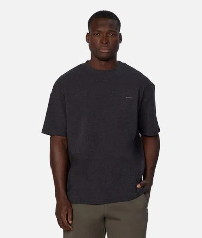 Industrie Australia The Newport Tee In Charcoal Marle