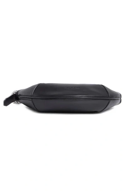 Rag & Bone Small Mercer Leather Hobo Bag In Black
