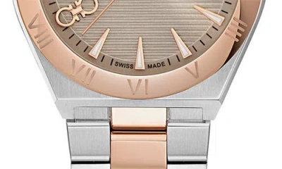 Ferragamo Vega Upper East 28mm In Two Tone