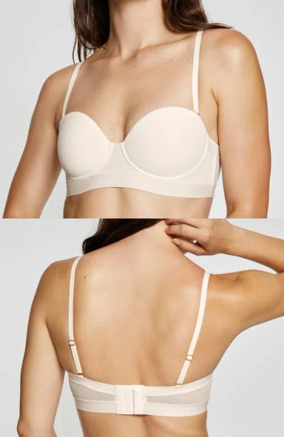 Pepper Mvp Multiway Strapless Bra In Ecru