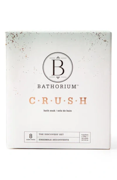 Bathorium Crush 8-pack Discovery Bath Soak Set In No Color