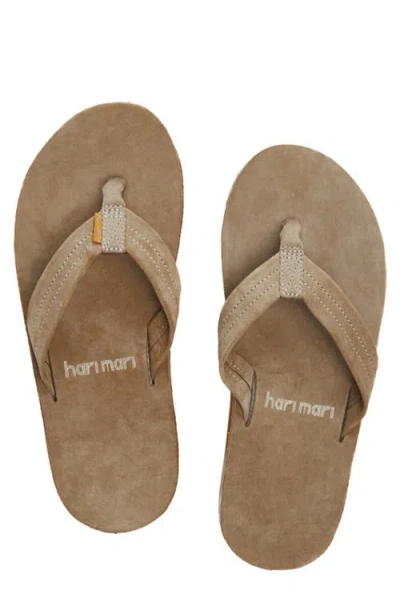 Hari Mari Fields Stone Flip Flop In Neutral