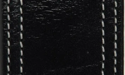 Noah Leather Belt In Black