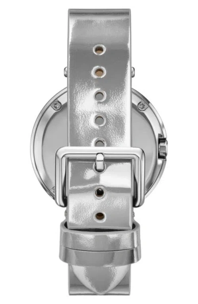 Tory Burch Pierced Watch In Metallic