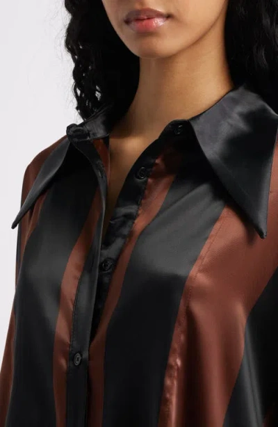 Dressed In Lala Dressed In Brown/black Stripe