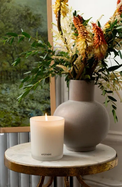 Apotheke Verdant Garden Classic Scented Candle In White