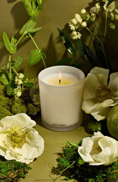 Apotheke Verdant Garden Classic Scented Candle In White