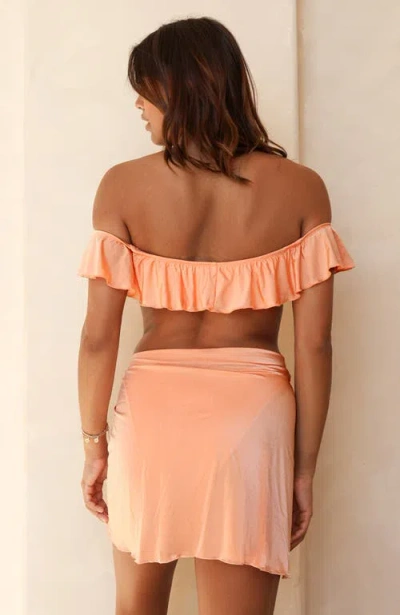 Dippin Daisys Nomad Sarong In Peach Nectar
