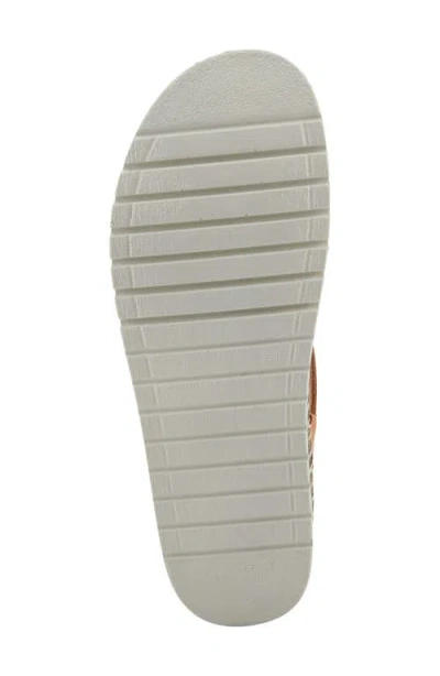 Spring Step Migula Slingback Wedge Sandal In Tan