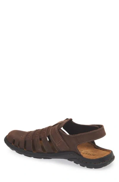 Josef Seibel Logan Slingback Sandal In Mocca