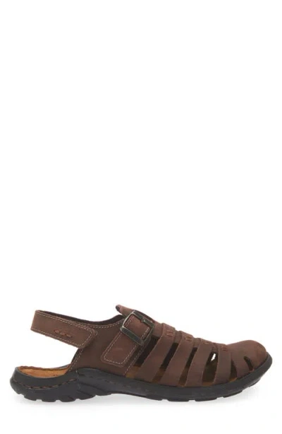 Josef Seibel Logan Slingback Sandal In Mocca