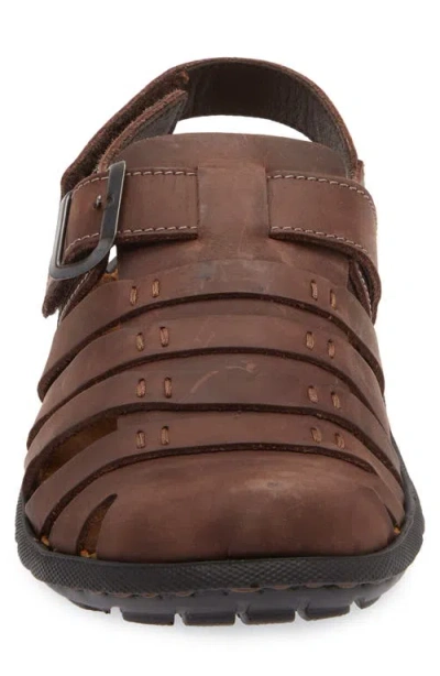 Josef Seibel Logan Slingback Sandal In Mocca