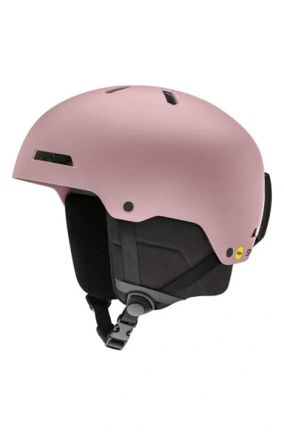 Smith Rodeo Snow Helmet With Mips Round Contour Fit In Matte Dusk