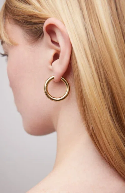 Jennifer Fisher Lilly Hinged Hoop Earrings In Gold
